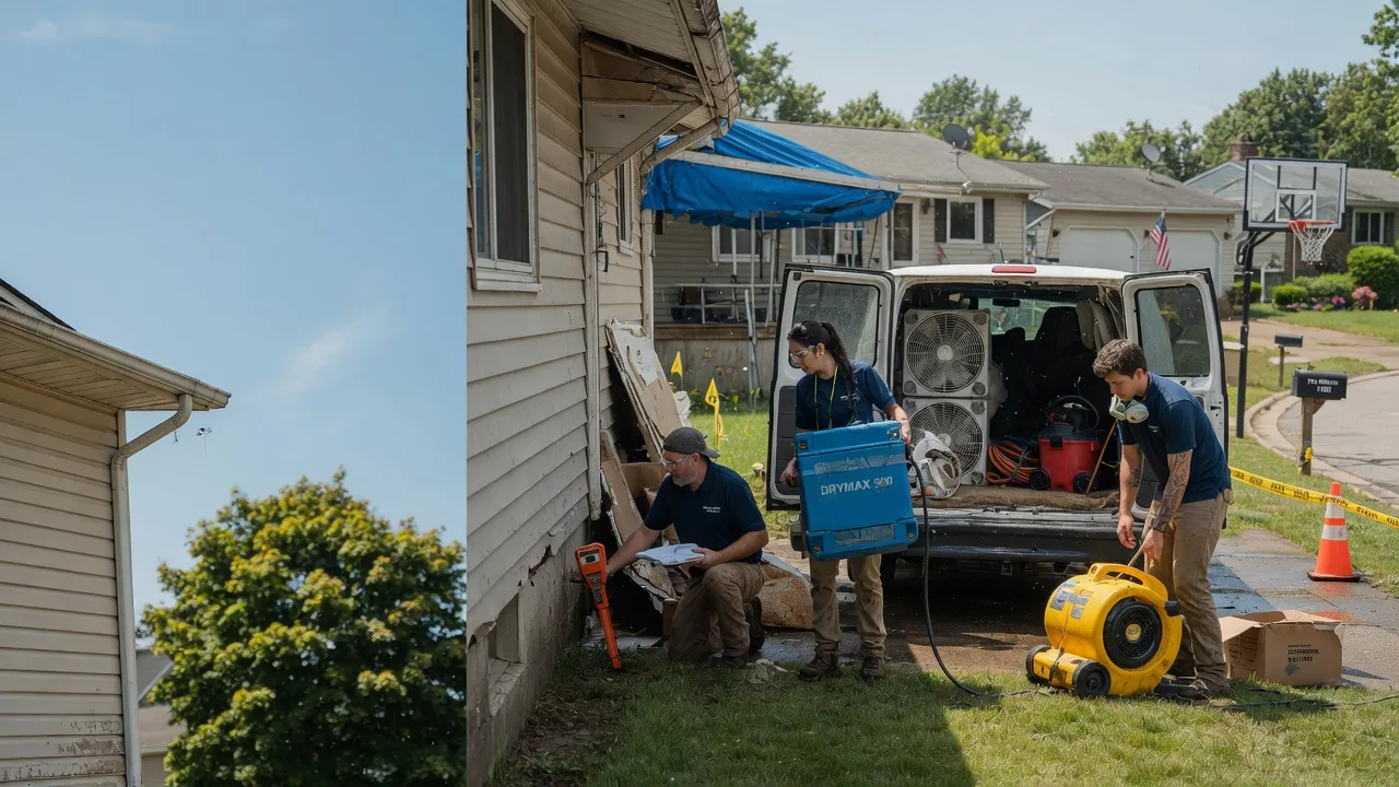 Ceiling Leak Cleanup in Witt, IL near me